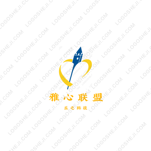 爱窝主题酒店logo设计