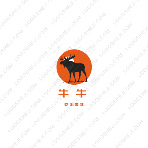 牛牛logo设计