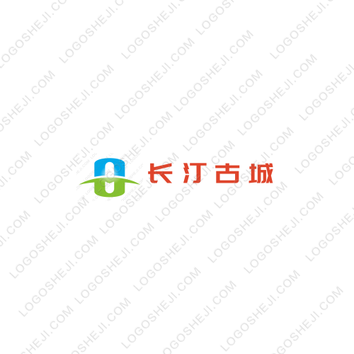 长汀古城logo设计