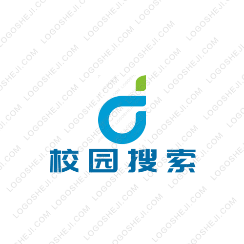 校园搜索logo设计