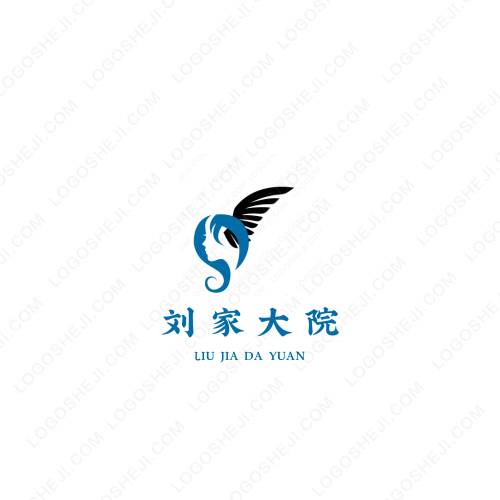 月亮户外运动logo设计