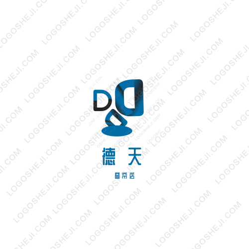 悦书房logo设计