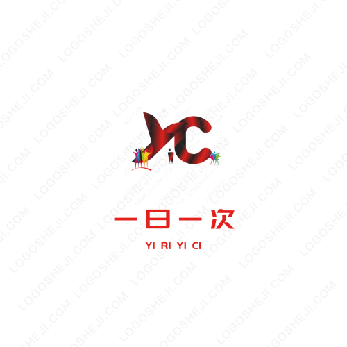 美音挖掘机logo设计