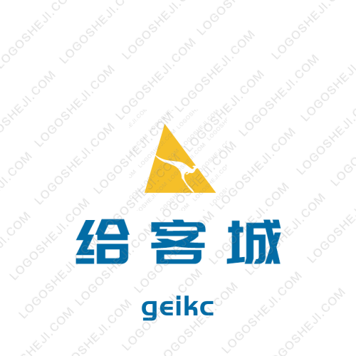 深蓝云logo设计