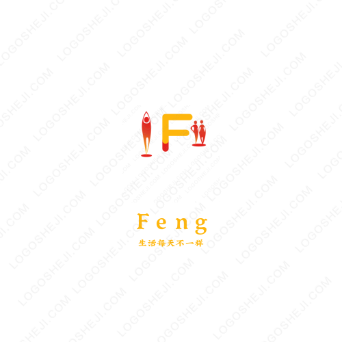 恋舍logo设计