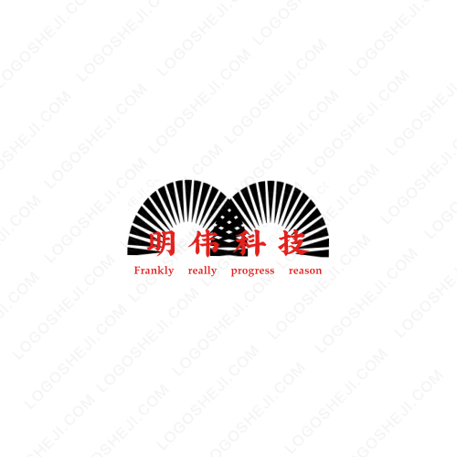 莫蓝网科logo设计