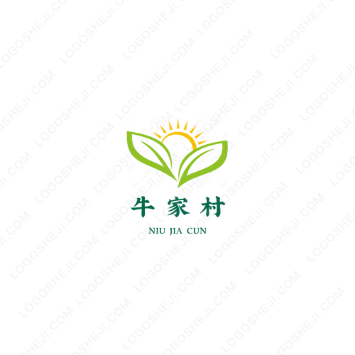 大麦麦吃瓜logo设计