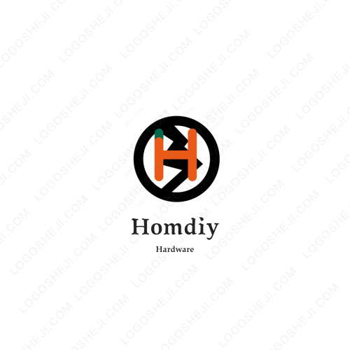 朝那镇政府办公群logo设计
