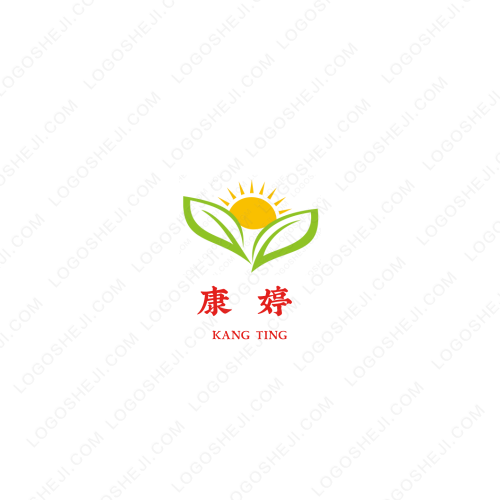 健生源五谷磨房logo设计