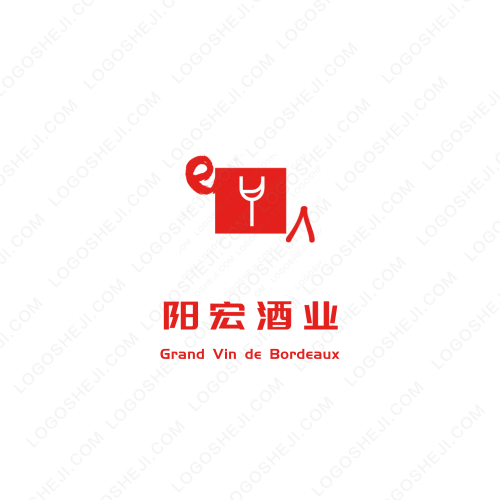 胡杨张榕logo设计