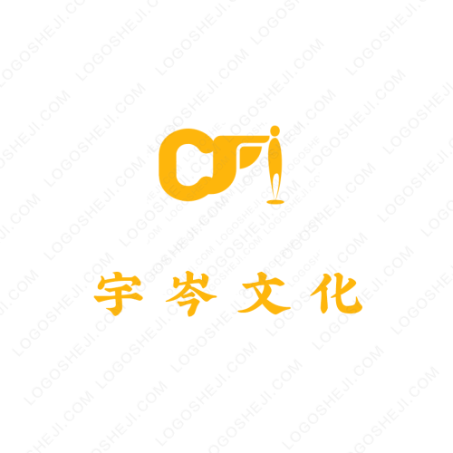 竟徳建筑装饰logo设计