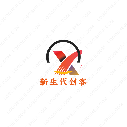 纯之美服务logo设计