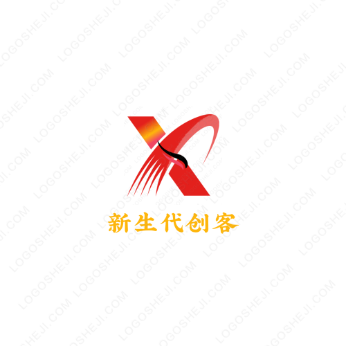 弦月视觉logo设计