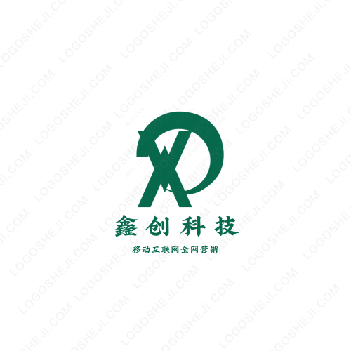 小玩童农业logo设计