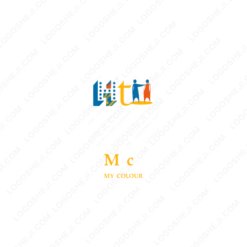 自留地logo设计