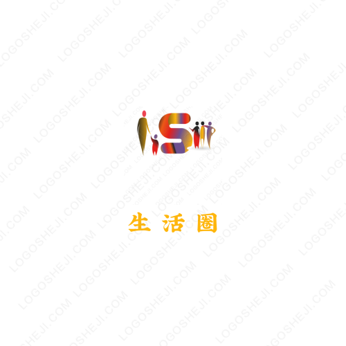 热爱英语logo设计