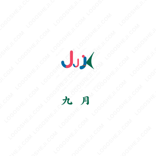 鸢尾logo设计