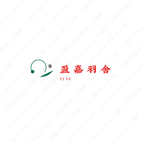 盈嘉羽舍logo设计