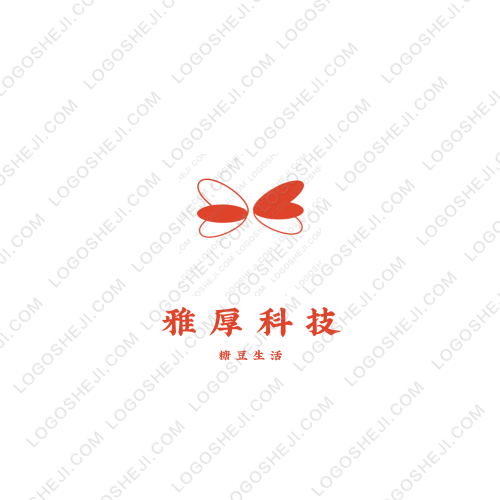雅厚科技logo设计