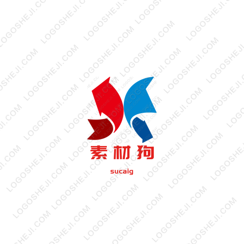 百立剪辑logo设计