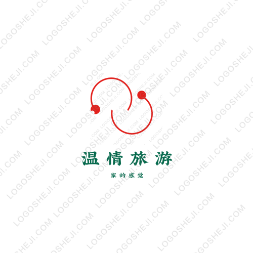 爱 尚 市 界logo设计