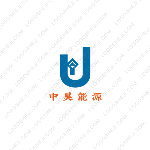 乾元装饰logo设计