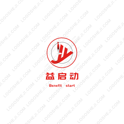 LiuJun商贸logo设计