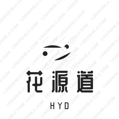 茶不晓logo设计