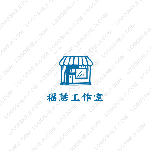 福慧工作室logo设计