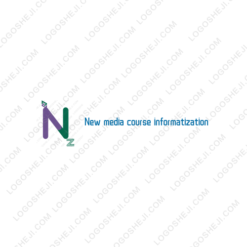 姑姑家的鱼logo设计