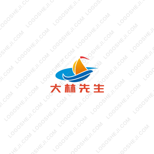 大林先生logo设计