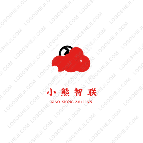 爱上云互联logo设计