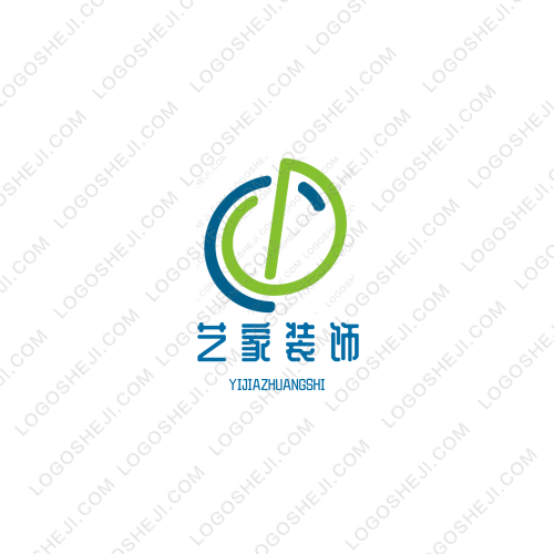 欢洗佳logo设计