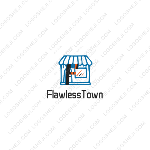 V8名车维修保养中心logo设计