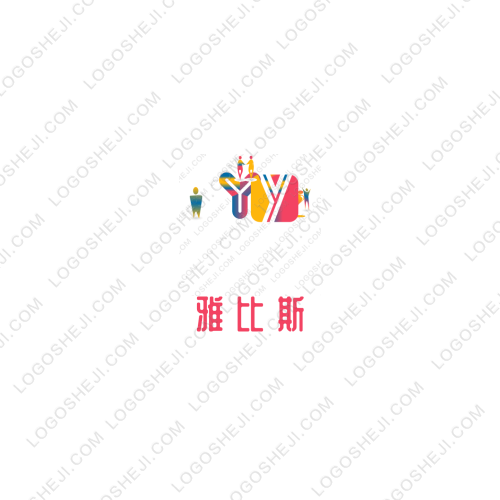 爱M造型logo设计