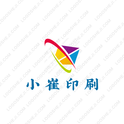 光彩logo设计