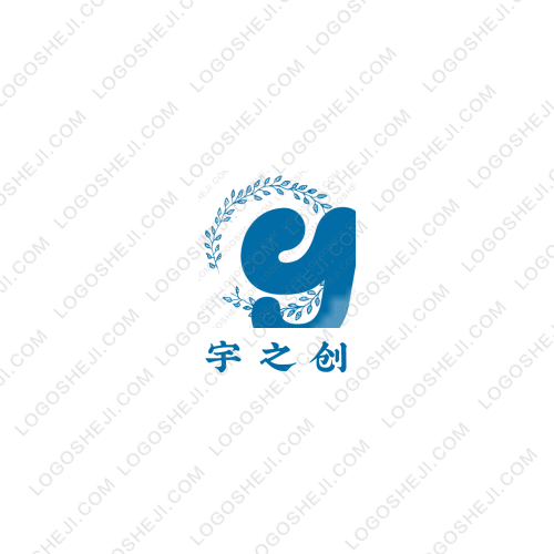 子衿学堂logo设计