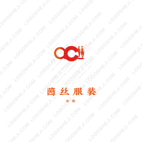 霓裳舞团logo设计