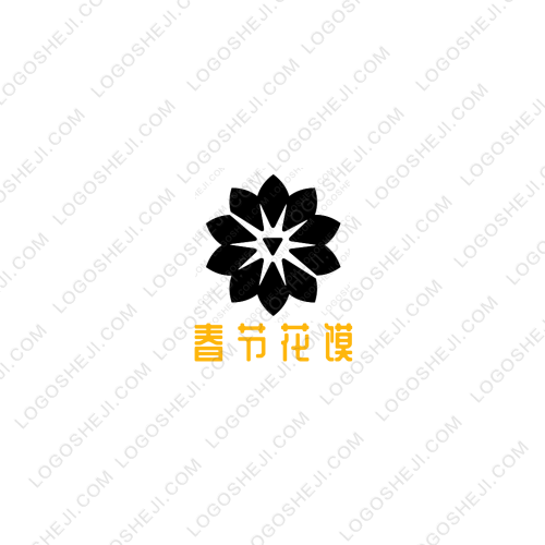 春节花馍logo设计