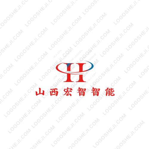 同轴驱动机器人logo设计