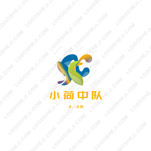 英文学伴logo设计