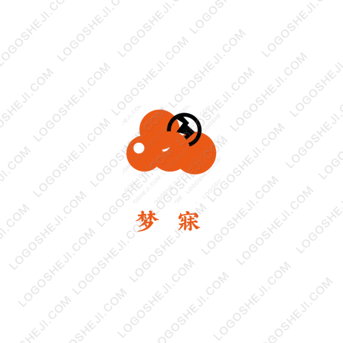 梦寐logo设计