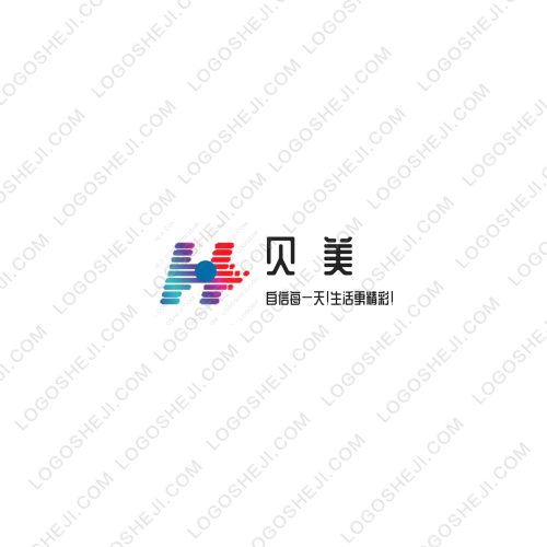 贝美logo设计