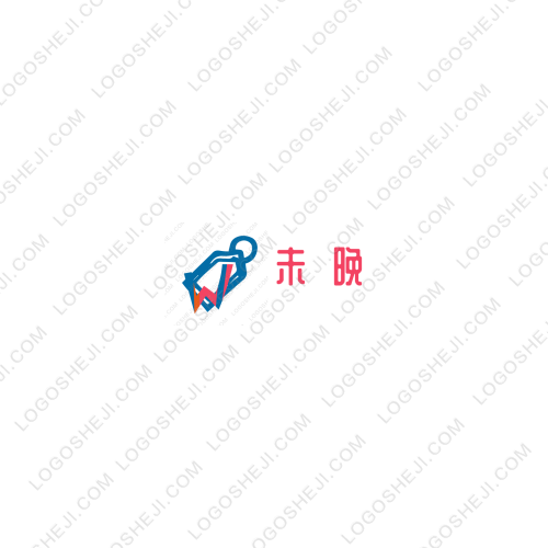 守望驿站logo设计
