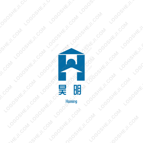 昊明logo设计