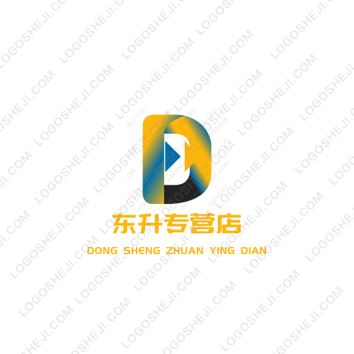 朝那镇政府办公群logo设计