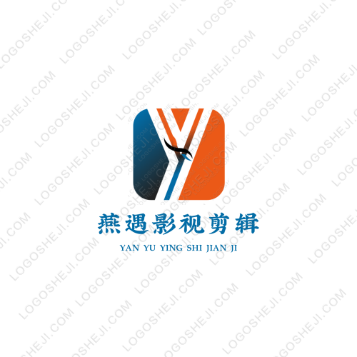 湖南广益实验中学校园广播电视台logo设计