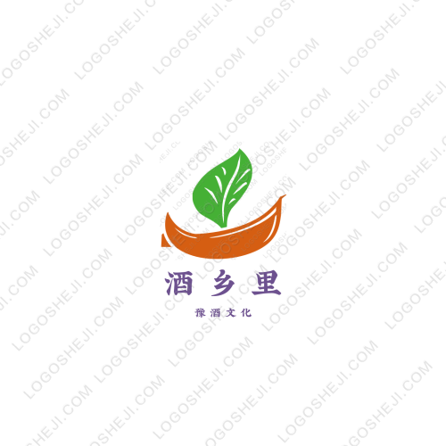 酒乡里logo设计