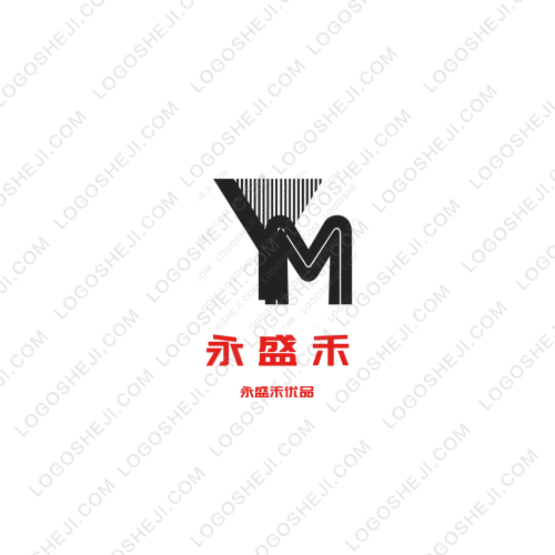 永盛禾logo设计