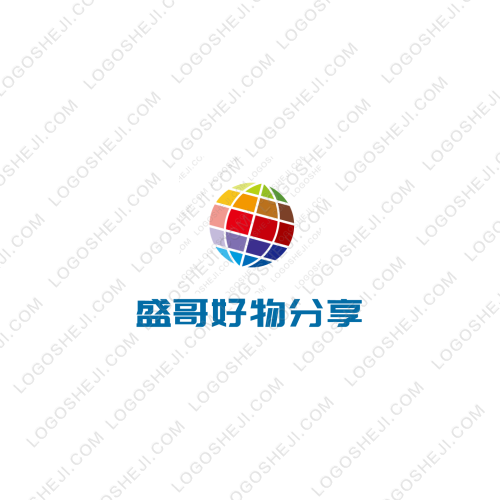 盛哥好物分享logo设计